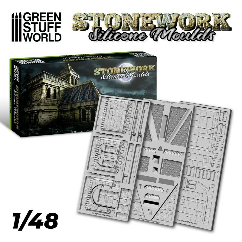 Silicone Moulds - Stonework - Greenstuff World
