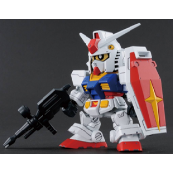 GUNDAM - SD GUNDAM CROSS SILHOUETTE RX-78-2 GUNDAM & CROSS SILHOUETTE FRAME SET - Bandai - Gunpla