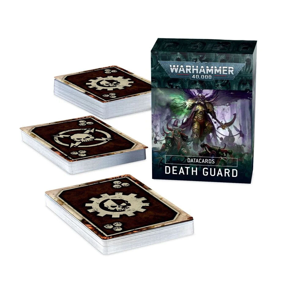 Datakarten: Death Guard (Deutsch) - Warhammer 40.000 - Games Workshop Datakarten: Death Guard (Deutsch) - Warhammer 40.000 - Games Workshop