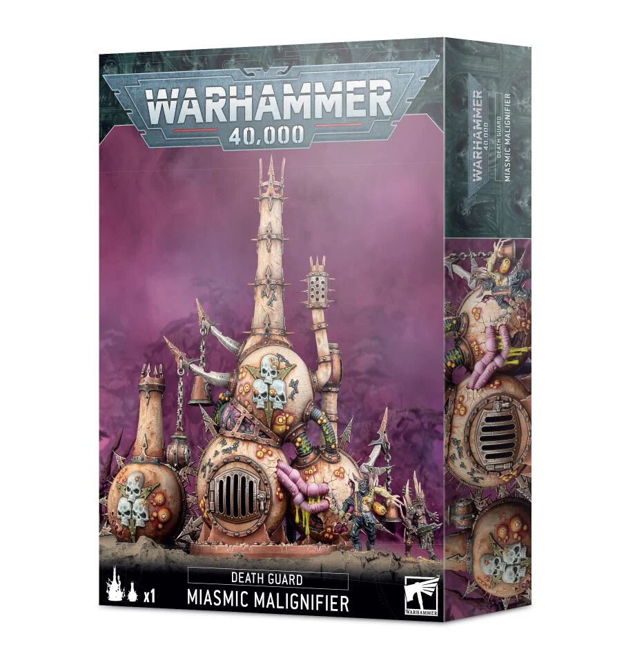 Death Guard: Miasmischer Malignificator Miasmic Malignifier - Warhammer 40.000 - Games Workshop