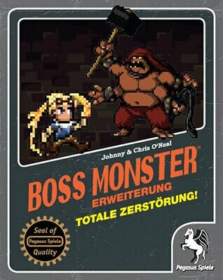 ​Boss Monster - Totale Zerstörung! Erweiterung - Kartenspiel - Pegasus Spiele