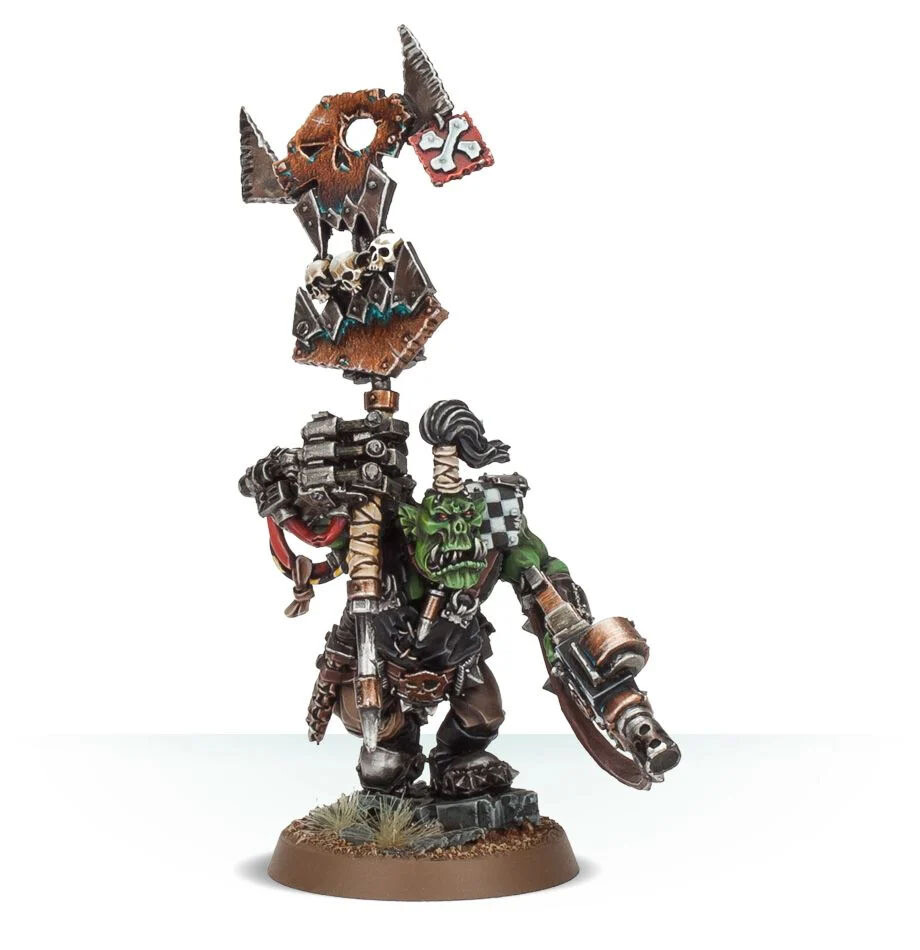 MO: Orks Ork Nob mit Waaaghbanner - Warhammer 40K - Games Workshop