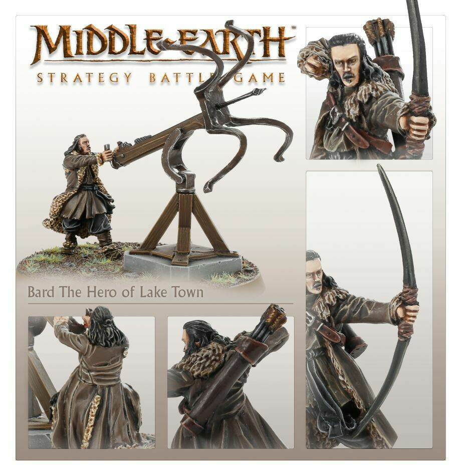 MO: Bard, Held von See-Stadt™ - Lord of the Rings Hobbit- Games Workshop MO: Bard, Held von See-Stadt™ - Lord of the Rings Hobbit- Games Workshop