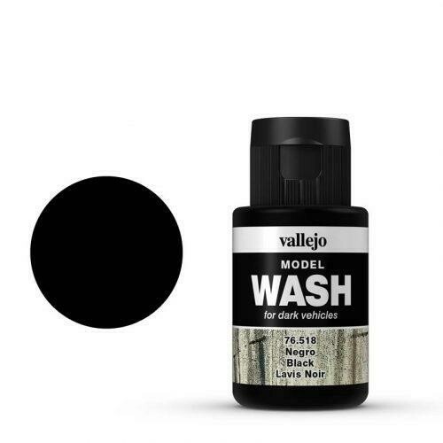 Model Color Wash Black 35ml - Vallejo - Farben