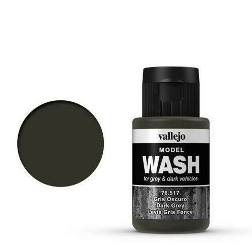 Model Color Wash Dark Grey 17ml - Vallejo - Farben