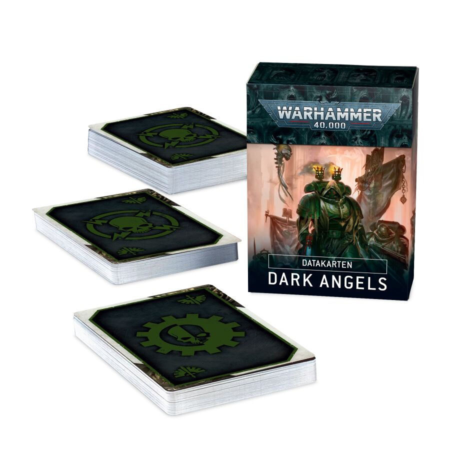 Datakarten: Dark Angels DEUTSCH - Warhammer 40.000 - Games Workshop Datakarten: Dark Angels DEUTSCH - Warhammer 40.000 - Games Workshop