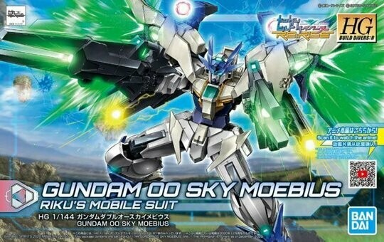 HG Build Divers:R Gundam OO Sky Moebius - Bandai - Gunpla