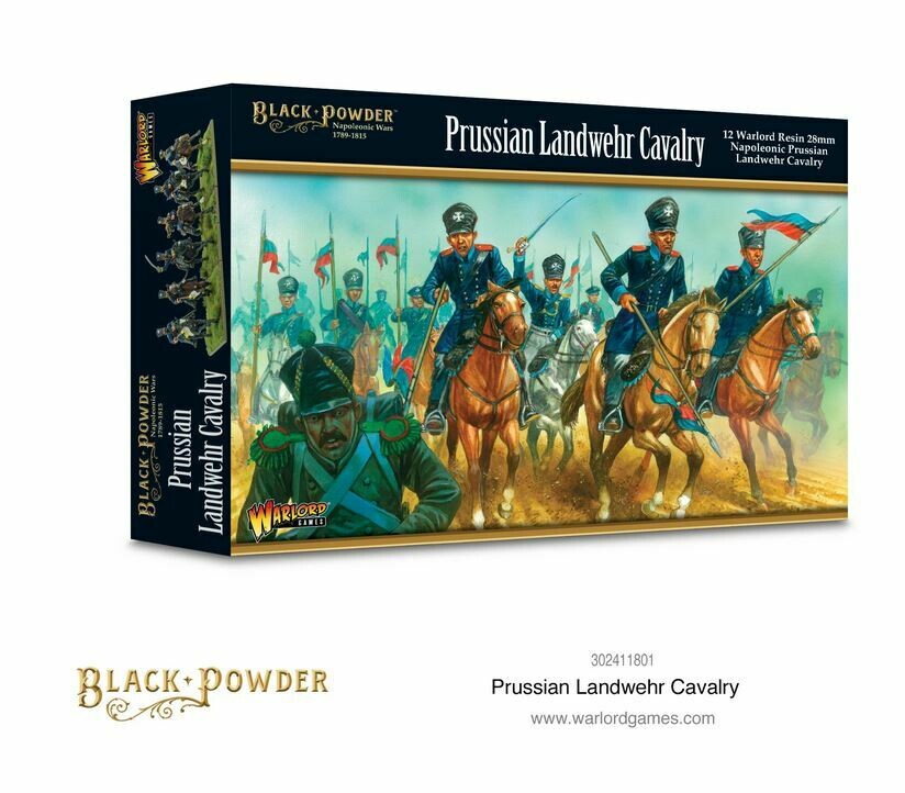 Prussian Landwehr cavalry - Black Powder - Warlord Games