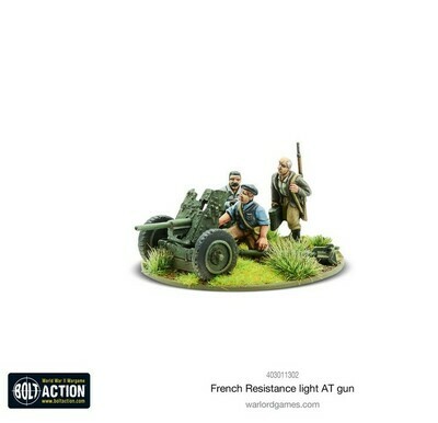 French Resistance light anti-tank gun  - Bolt Action