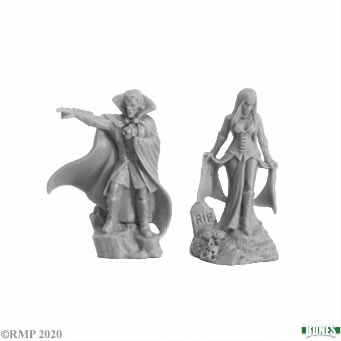 Vampire Bloodlords (2) - Bones - Reaper Miniatures