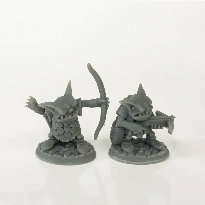 Norker Archers (2) Metal Version - Reaper Miniatures