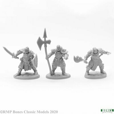 Knights of the Realm (3) - Bones - Reaper Miniatures