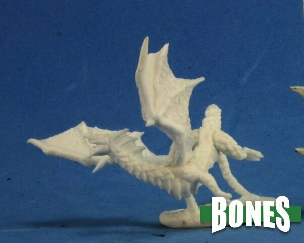 Dragon Hatchling Black - Bones - Reaper Miniatures
