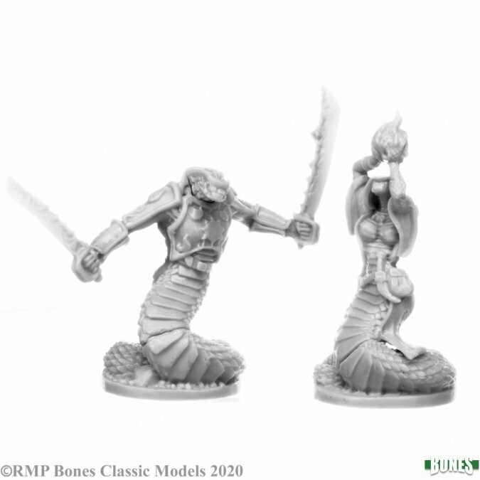 Nagendra Leaders (2) - Bones - Reaper Miniatures