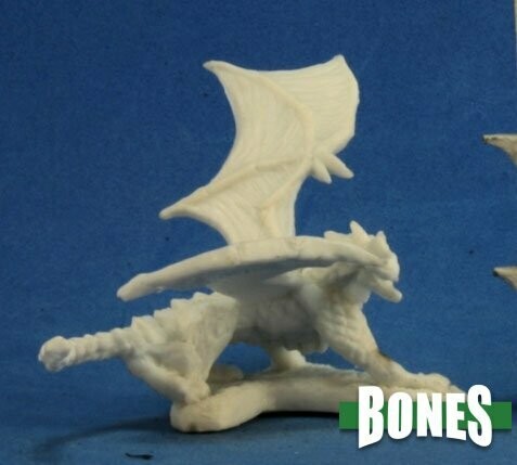 Dragon Hatchling Blue - Bones - Reaper Miniatures