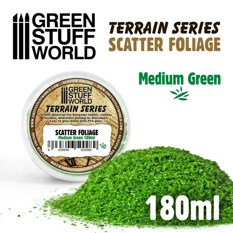 Scatter Foliage - Medium Green - 180 ml - Greenstuff World