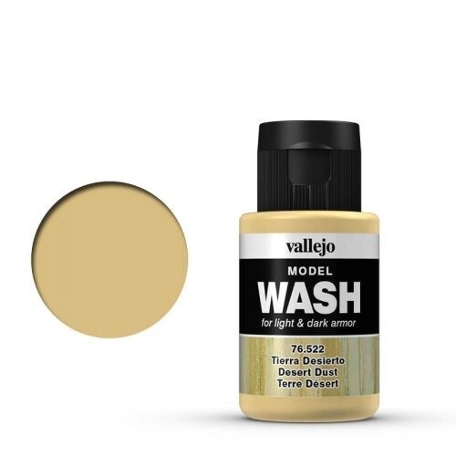 Model Wash 522 Desert Dust - Vallejo - Farben