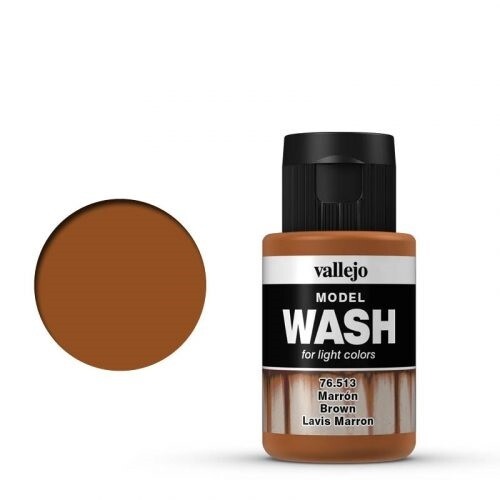 Model Wash 513 Brown - Vallejo - Farben