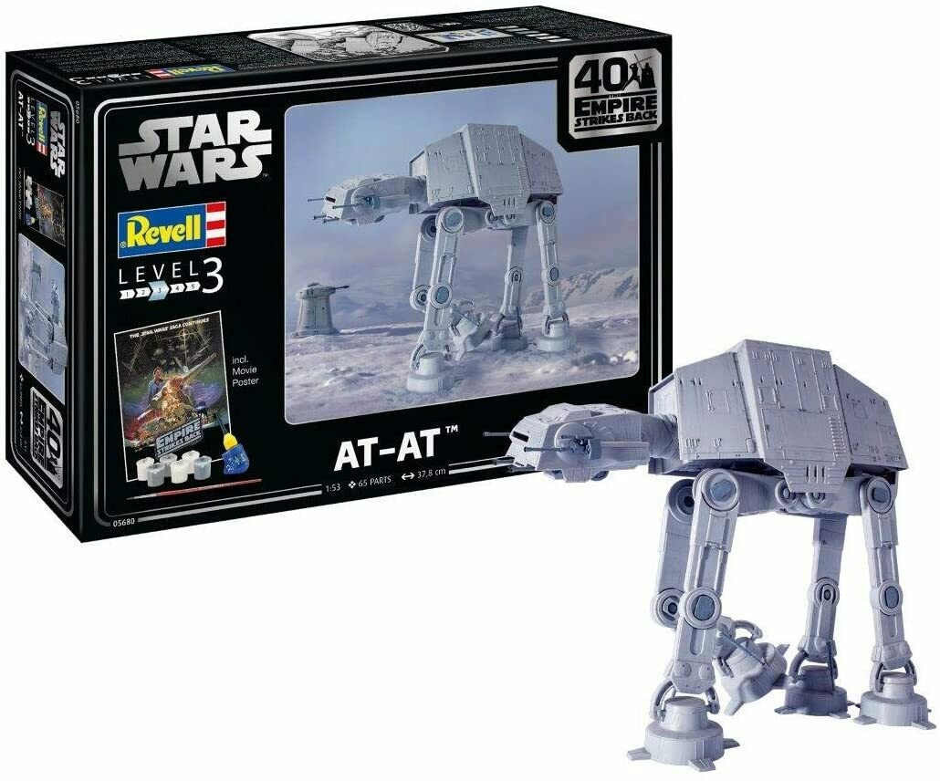 Star Wars At-At 1:53 Revell - Level 3 Model Kit
