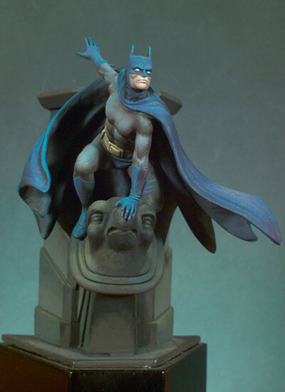 The Caped Crusader 54 mm 1/32 - Andrea Miniatures