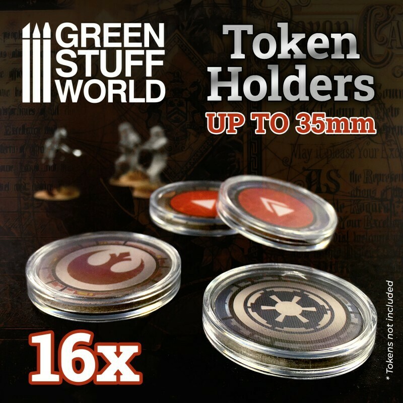 Token Holders 35mm - Greenstuff World
