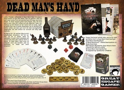 Dead Man’s Hand 2 Spieler Starter Set DEUTSCH - Stronghold Terrain