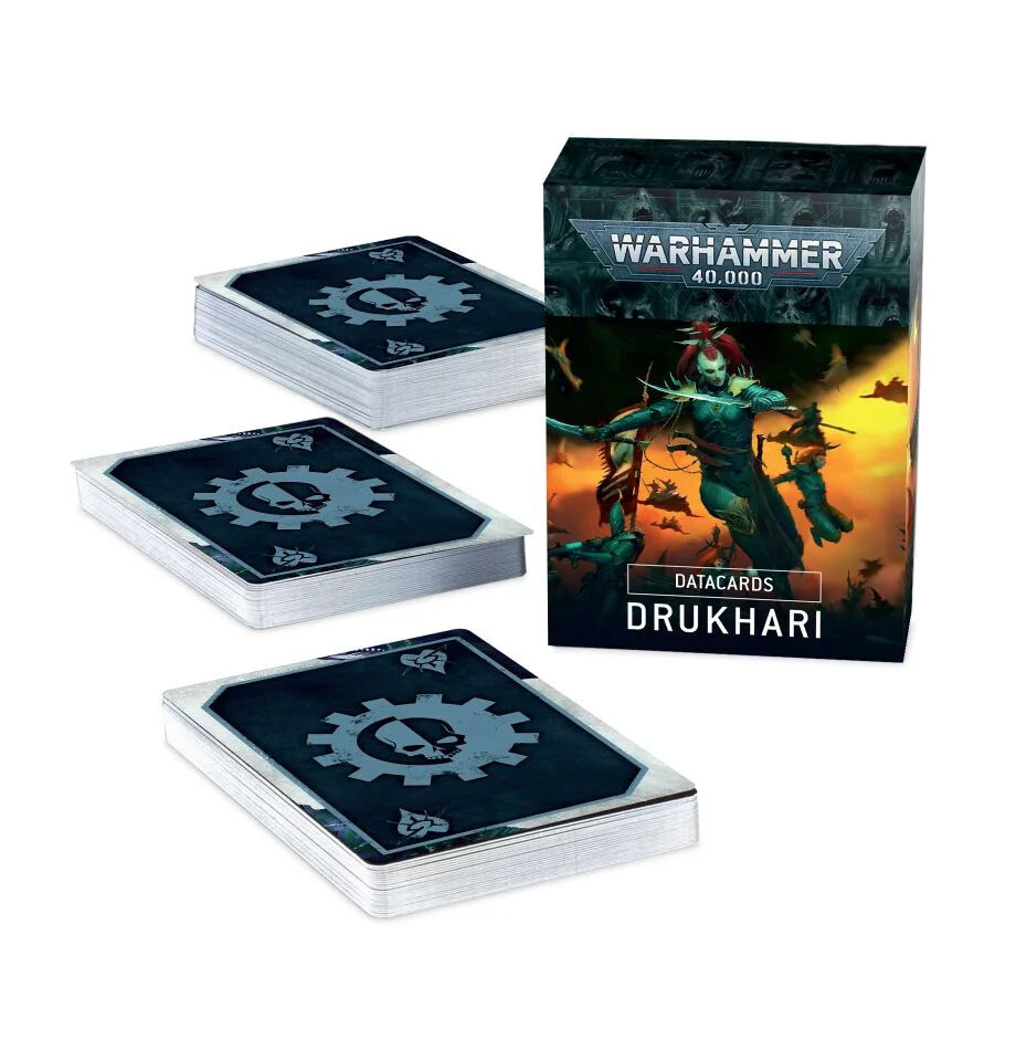 Datakarten: Drukhari (Deutsch) - Warhammer 40.000 - Games Workshop