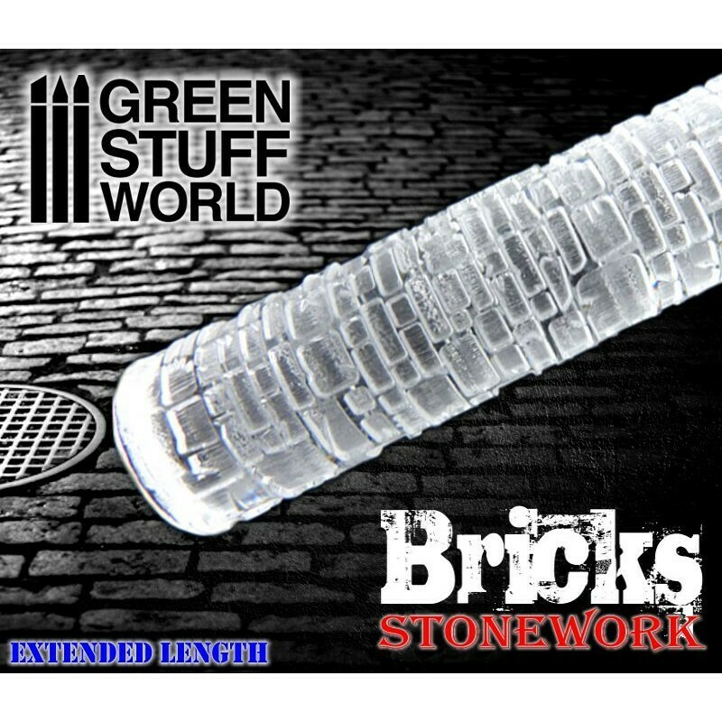 STRUKTURWALZE Rolling Pin Bricks - Greenstuff World