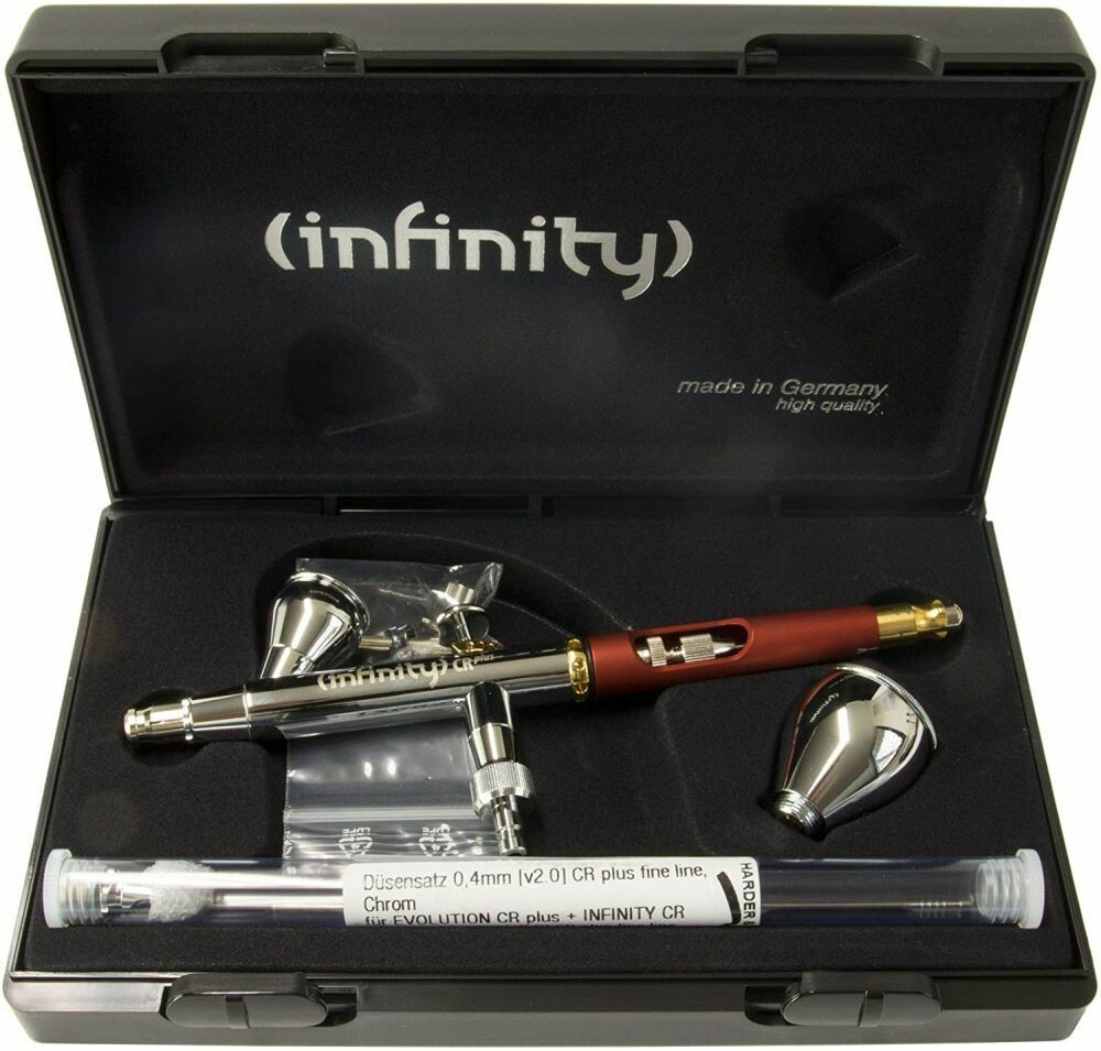 H&S INFINITY CR plus Two in One #2 v2.0 0,2 + 0,4 mm - Harder & Steenbeck Airbrush
