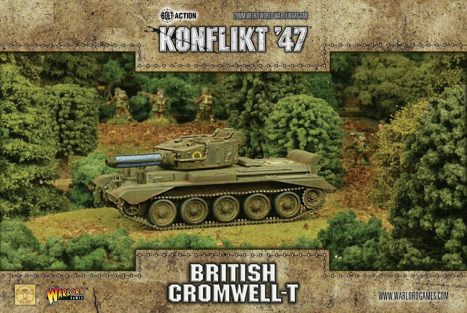 Cromwell with Tesla Cannon - Konflikt '47 - Warlord Games