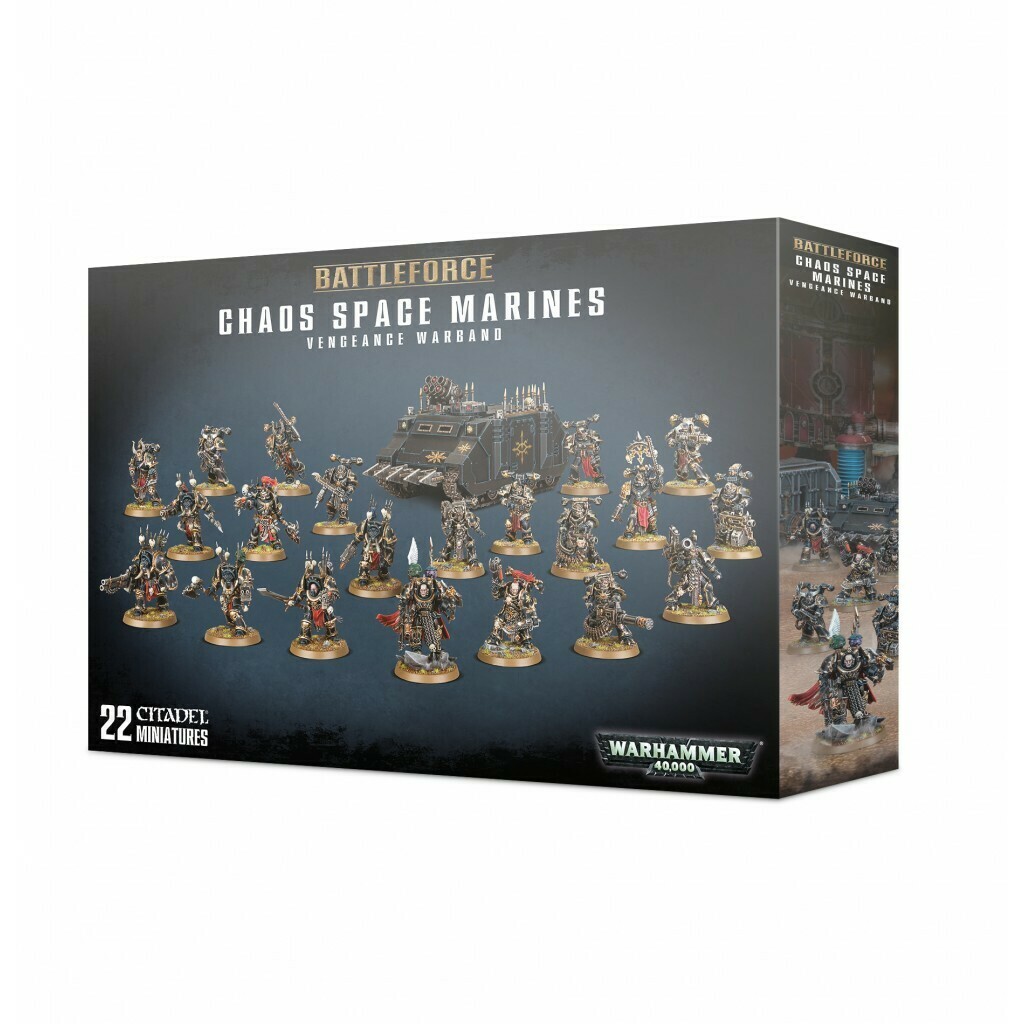 Battleforce der Chaos Space Marines Vengeance Warband Warhammer 40.000 - Games Workshop Battleforce der Chaos Space Marines Vengeance Warband Warhammer 40.000 - Games Workshop