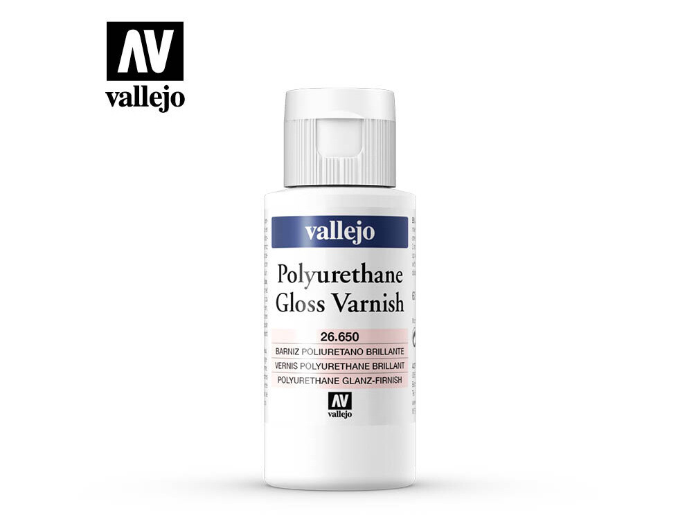 Vallejo 26650 Polyurethane Gloss Varnish (60ml) - Vallejo