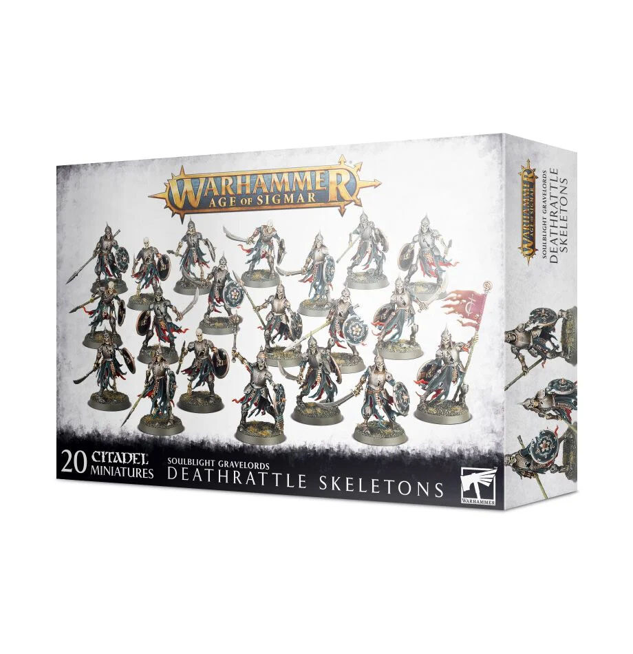Deathrattle Skeletons - Soulblight Gravelords - Warhammer Age of Sigmar - Games Workshop