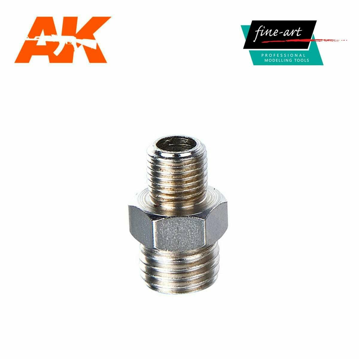 Connector A3 1,8″ male – 1,4″ male - Airbrush - AK Interactive