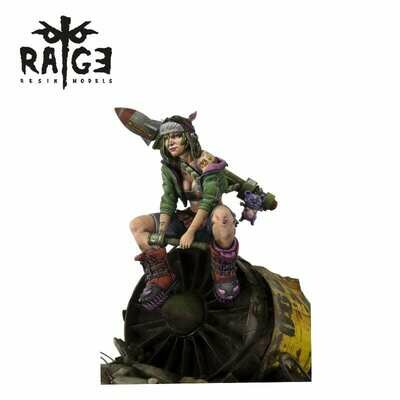 CRASH LANDING - Tank Girl - Rage Resin Models
