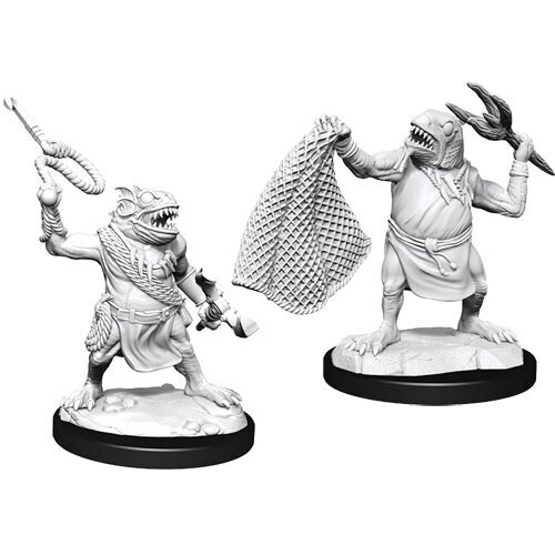 D&D Nolzur's Marvelous Miniatures - Kuo-Toa & Kuo-Toa Whip