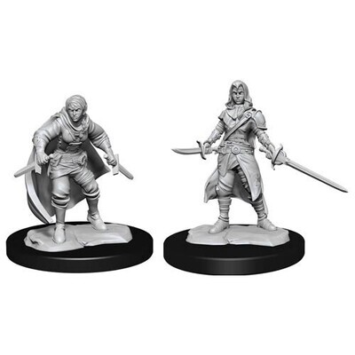D&D Nolzur's Marvelous Miniatures - Female Half-Elf Rogue