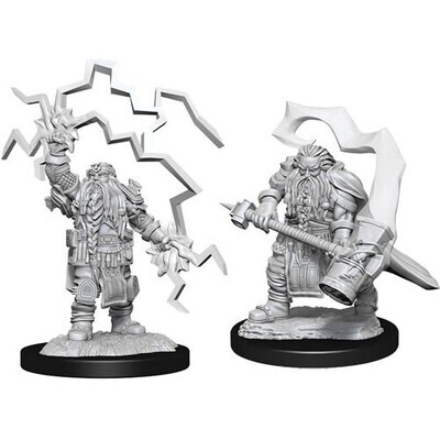 D&D Nolzur's Marvelous Miniatures - Male Dwarf Cleric