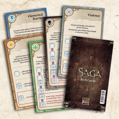 SAGA Age of Magic Spell Cards (36)