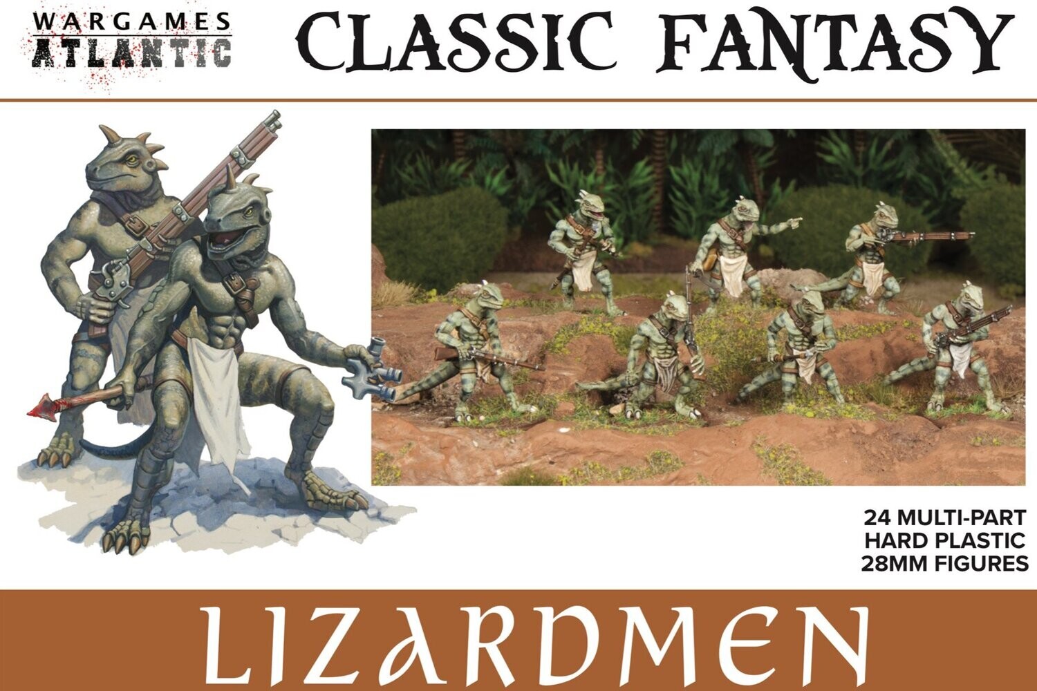 Lizardmen - Classic Fantasy - Wargames Atlantic