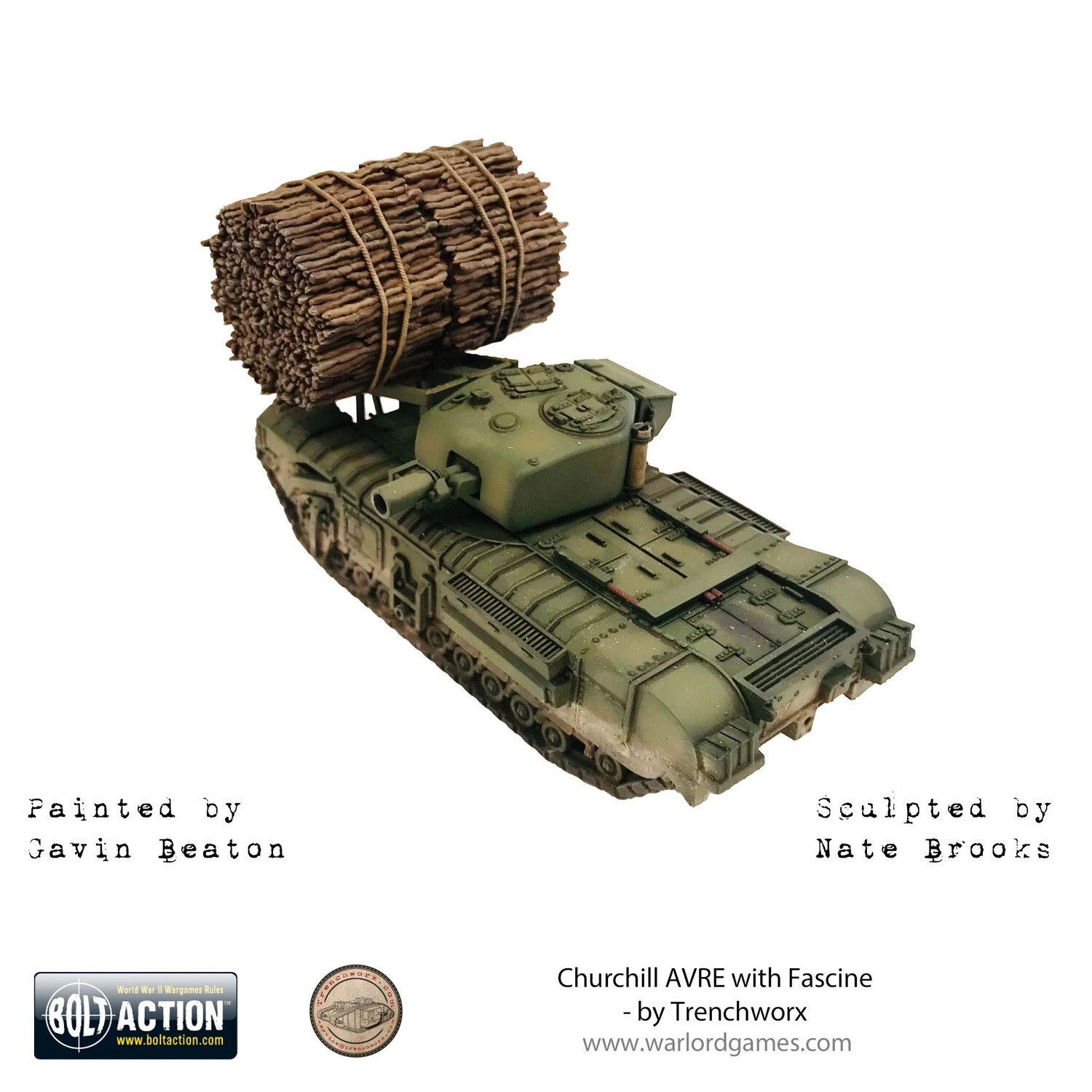 Churchill AVRE with Fascine - Bolt Action
