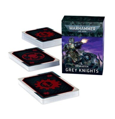 Datakarten: Grey Knights (Deutsch) - Warhammer 40.000 - Games Workshop