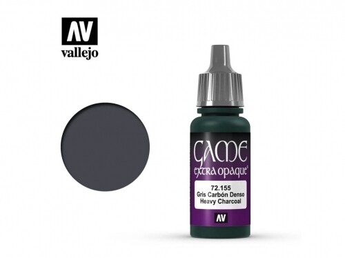 Heavy Charcoal - Extra Opaque - Game Color Farbe - Vallejo
