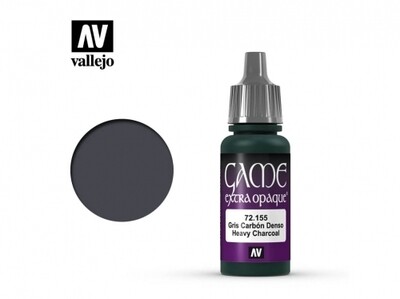 Heavy Charcoal - Extra Opaque - Game Color Farbe - Vallejo