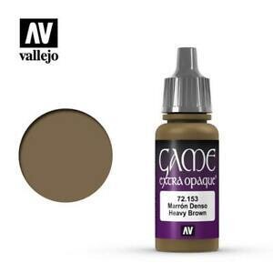 Heavy Brown - Game Color Farbe Extra Opaque - Vallejo