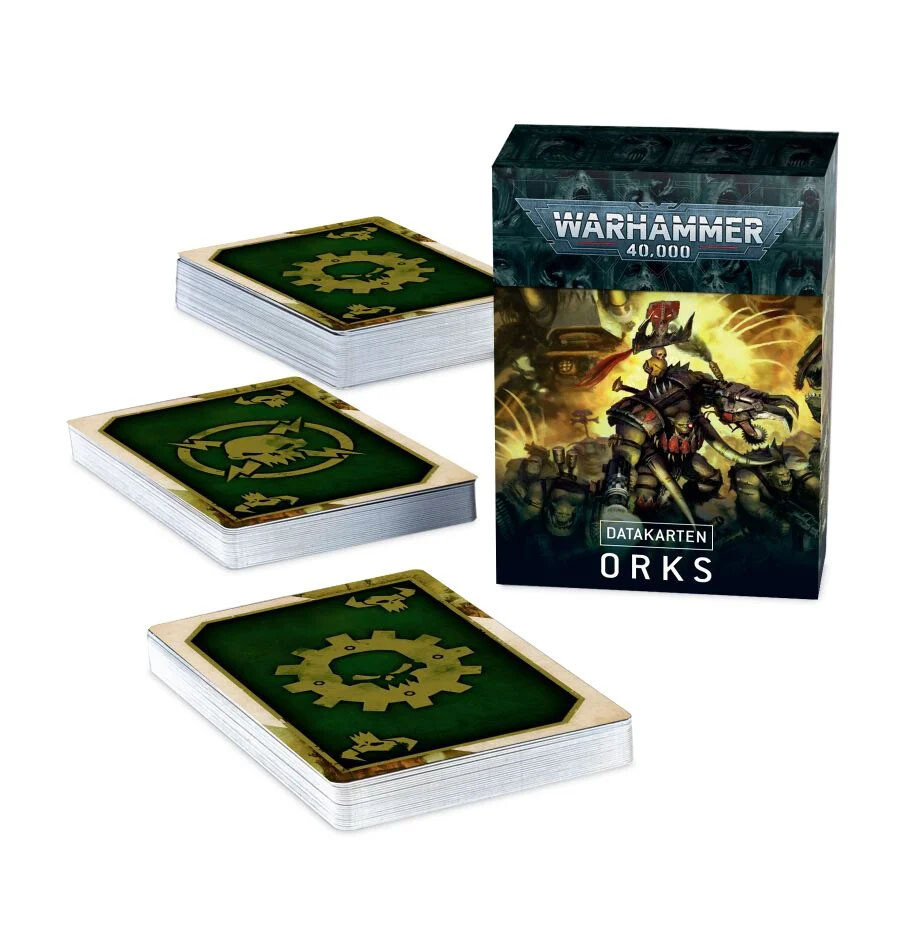 Datakarten: Orks (Deutsch) - Warhammer 40.000 - Games Workshop