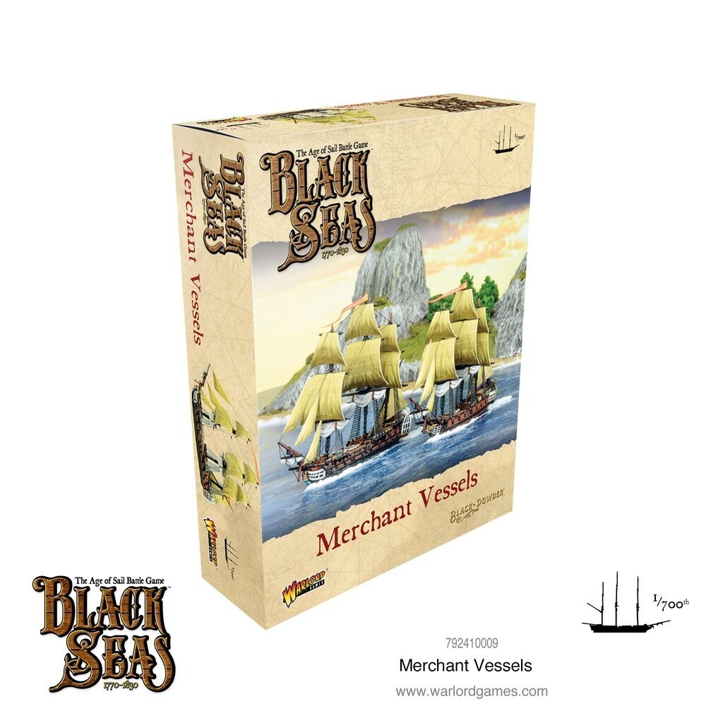 Merchant Vessels - Black Seas - Warlord Games