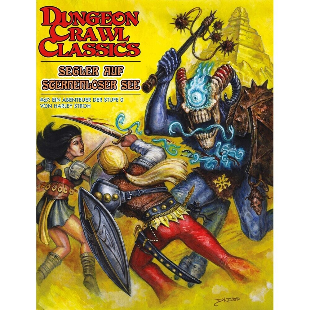 Dungeon Crawl Classics - DCC – Segler auf sternenloser See - DEUTSCH