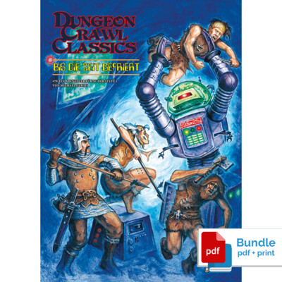 Dungeon Crawl Classics - DCC – Bis die Zeit gefriert - DEUTSCH