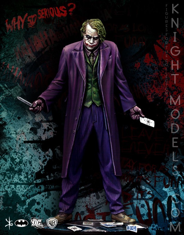 Joker (Dark Knight) 70mm DC Comics - Batman Miniature Game
